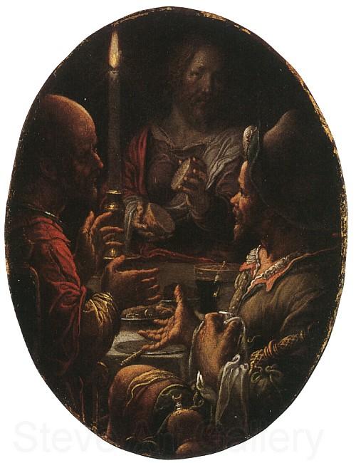 Joachim Wtewael Supper at Emmaus